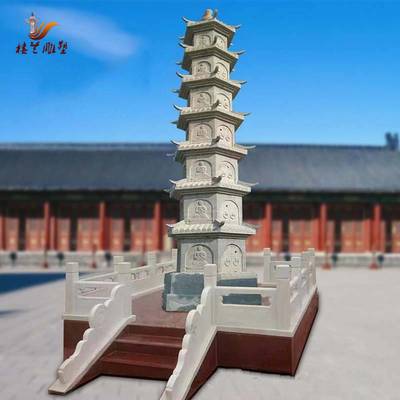 大理石文昌塔 景區(qū)道觀石材塔雕刻工廠