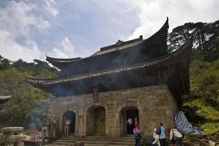 具有先天八卦圖式的道觀三清宮