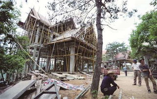 道觀河水庫(kù)邊違建四棟別墅 威脅防洪飲水安全 圖