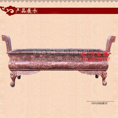 蒼鴻鑄造長方形平口寺廟大型香爐景區(qū)陵園道觀鑄鐵香爐