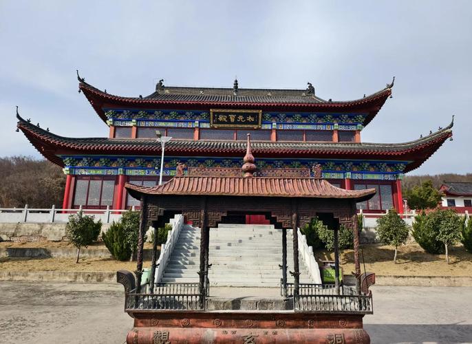 南京道觀靜謐,春節避人群