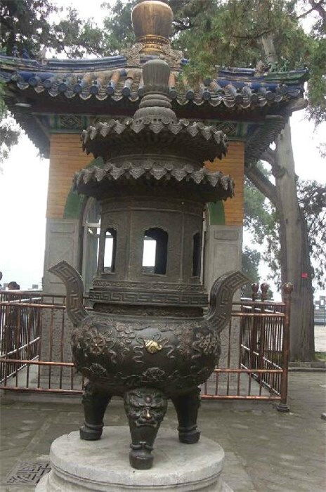 銅塔爐擺件 匯豐銅雕 銅塔爐