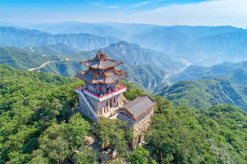 仙境云丘山,尋訪丘處機道長的懸崖道觀